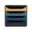 9002493105058-Exacompta NeoDeco - Module de classement 4 tiroirs - noir/bleu/or-P_405162831_5-0