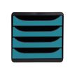 9002493310346-Exacompta Skandi - Module de classement 4 tiroirs - bleu Pacifique-P_405162849_3-0