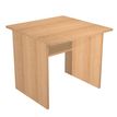 7331920000034-Bureau droit Trend - L80 - Pieds panneaux - plateau imitation hêtre-P_405165543_1-0