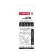3296280046549-Uniball PIN - Pochette de 5 feutres techniques - Théme Calligraphy - Pointes calibrées a-P_405181891_1-0
