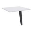 3253310332997-Retour direct pour bureau Steely - L80 - 1 Pied métal carbone - plateau blanc-P_405185128_1-0