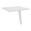 3253310333017-Retour direct pour bureau Steely - L80 - 1 Pied métal blanc - plateau blanc-P_405185129_1-0