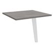 3253310173323-Retour direct pour bureau Steely - L80xP60 cm - plateau imitation chêne gris - pieds blan-P_405185133_1-0