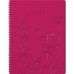 3664447204864-Agenda à spirale Primrose - 1 semaine sur 2 pages - 22 x 28 cm - fuchsia - Oberthur-P_405186328_1-0