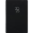 3664447208732-Agenda à spirale Portland - 1 semaine sur 2 pages - 17 x 24,5 cm - noir - Oberthur-P_405186398_2-0