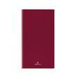 3664447207711-Agenda de poche Odessa - 1 semaine sur 2 pages - 9,5 x 17 cm - bordeaux - Oberthur-P_405186448_1-0