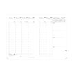 3371010516216-Quo Vadis - Agenda - 2025 - Ministre - Semainier Planning - Français - Gaïa - Bleu - 13 mois de décembre à décembre - 16x24 cm - Papier Clairefontaine -P_405187217_3-1