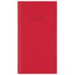 3664447206158-Agenda London - 1 semaine sur 2 pages - 9,5 x 17,5 cm - rouge - Oberthur-P_405187974_1-0