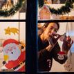 8052694019983-Set de 70 autocollants électrostatiques pour fenêtre santa claus-P_405188977_4-3