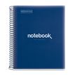 8422593499474-Notebook Emotions, couverture souple, A5, lignes horizontales 7 mm, 120 feuilles de 5 couleurs, Miquelr--0