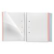 8422593499504-Notebook Miquelrius à couverture souple format A5 avec lignes horizontales, 120 feuilles de 5 couleurs, collection Emotions ,--2