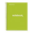 8422593499405-Notebook Emotions, couverture souple, A4 lignes horizontales 7 mm, 120 feuilles de 5 couleurs, Miquelri--0