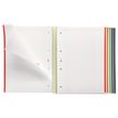 8422593499405-Notebook Emotions, couverture souple, A4 lignes horizontales 7 mm, 120 feuilles de 5 couleurs, Miquelri--3