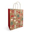 3281650602371-Sac kraft poignées torsadées Noella brun - 18 x 8 x 22 cm-P_405221674_1-0