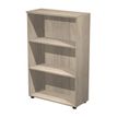 7331920004315-Bibliothèque mi-haute Trend - L80xP35xH120 cm - 2 étagères - imitation chêne canadien-P_405224133_1-0