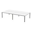 8427951992321-Rocada Executive - Table - rectangulaire - blanc - gris, RAL 9006 base-P_405224702_1-0