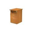 0404052257557-Caisson mobile Trend - L41,8xP52xH59,5 cm - monté - 2 tiroirs dont 1 DS - imitation hêtr-P_405225755_1-0
