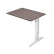 0404052258004-Retour direct pour Bureau Trend pieds métal - L80 - plateau imitation frêne toscan - pie-P_405225800_1-0