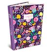 3592930026047-Agenda RDC reliure intégra année scolaire BOUCHUT "Girly Fleurs" 12,5 x 17,5 cm PEFC 70 -P_405227456_1-0