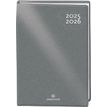 Agenda Gomme métallisé - 1 jour par page - 12,5 x 17,5 cm - argent - Oberthur