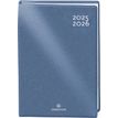 Agenda Gomme métallisé - 1 jour par page - 12,5 x 17,5 cm - bleu - Oberthur