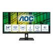 4038986110723-AOC Essential-line U34E2M/BK - Écran LED  34" - 3440 x 1440 - noir mat-P_405228784_5-4