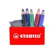 4006381596589-STABILO MARKDRY - Ensemble de marqueurs - non permanent - pour paperboard, tableau blanc, ardoise - bleu, noir, v-P_405230147_7-0