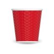 3614300011191-Les Artistes Timeless - Tasse en porcelaine nid d'abeille - 80 ml - rouge-P_405230181_1-0