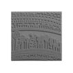 5411711452203-Cernit - Plaque de gaufrage - carré - harmony - 9 x 9 cm - gris - vulcanized rubber-P_405234087_1-0