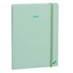 3371010532629-Agenda Année Civile - MINISTRE COLOR Multilingue - Couverture Pastel  avec élastique - Vert - 16x24 cm  Semainier - 13 mois de décembre à déc--0
