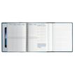 3660942089067-Agenda de bureau Sésame All in One Horizons 20S Visuel spiralé - 1 semaine sur 2 pages  + 1 carnet de notes ligné -15 x 21 cm - Bleu c--4