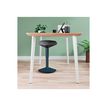 4002432138418-Leitz Ergo Active - Tabouret - ergonomique - triangulaire - pivotant - tissu recyclé à 1-P_405245713_3-4