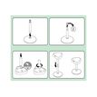 4002432138432-Leitz Ergo Active - Tabouret de bureau sur pied - ergonomique - triangulaire - pivotant - tissu -P_405245715_2-8