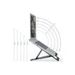 4002432138333-Leitz Ergo - Support pour ordinateur portable - adjustable, multi-angle, aluminum - 10" - -P_405245716_6-7