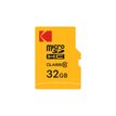 3126170158352-Kodak - Carte mémoire 32 Go - Classe 10 - Carte Micro SDHC/XC--0
