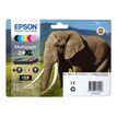 0000005111848-Epson 24XL Elephant - Pack de 6 - noir, cyan, magenta, jaune, cyan clair, magenta clair - cartouch-Avant-3