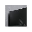 4004360887642-Sigel Artverum - Tableau magnétique en verre - 100 x 65 cm - noir-Gros plan-1