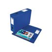 Oxford Memphis - Boîte de classement plastique - dos 80 mm - bleu