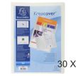 Exacompta Kreacover - 30 Chemises de présentation personnalisables - A4 - blanc