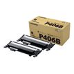 Samsung CLT-P406B - Pack de 2 - noir - cartouche laser d'origine