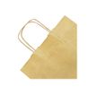 3065503957050-Clairefontaine - 25 Sacs cadeau kraft - 22 cm x 10 cm x 27 cm - or-Gros plan-1