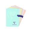 3329683086826-Clairefontaine Mimesys Pastel - Cahier polypro 14,8 x 21 cm - 96 pages - Petits carreaux (5x5 mm) - Disponible dans-Avant-0