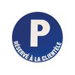 Pickup - Pictogramme rond - Parking réservé à la clientèle - 300 mm