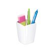 3462155300027-Riviera by CEP - Pot à crayons blanc arctique-Angle gauche-0