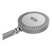 3595560014286-Unilux - Lampe de bureau Senza 2 - LED - multiples réglages - gris métal-Gros plan-3