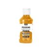 3167865246244-Pebeo Pouring Experiences - Peinture acrylique - or métal - 118 ml-Avant-0