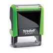 0092399431152-Tampon personnalisé avec 3 lignes - zone d'impression 38 x 14 mm - Trodat Printy 4911 vert--0