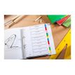 3045055665887-Oxford StrongLine - Intercalaire 6 positions - A4 Maxi - carte blanche-Gros plan-1