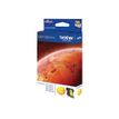 4977766659901-Brother LC1100XL - jaune - cartouche d'encre originale-Angle droit-4