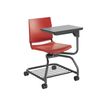 2012349448250-Chaise ATENEA FORM - Chaise d'étudiant avec tablette - rouge-Angle gauche-0